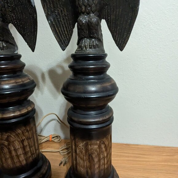 Vintage 1970's American Eagle Lamps - Picture 8 of 16